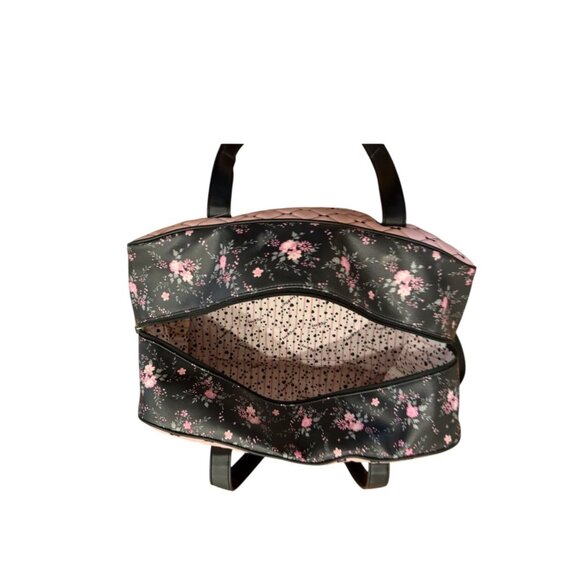 Luv Betsey by Betsey Johnson Quilted Floral Weekender Duffel Bag - Picture 13 of 15